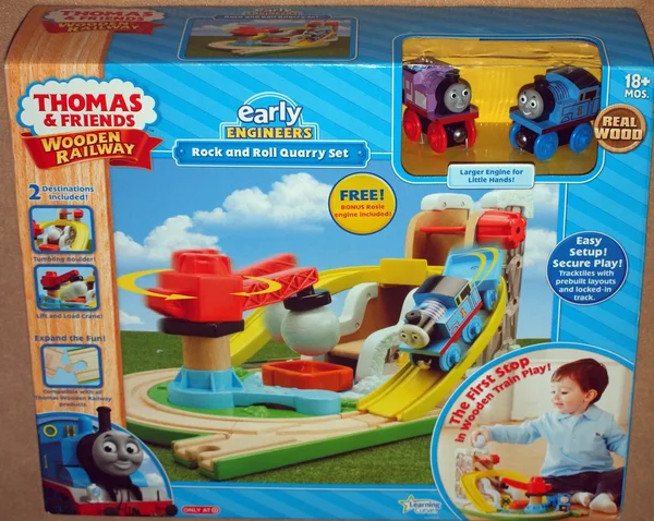 Thomas and Friends Wooden Railway - Early Engineers Rock N Roll Quarry Set