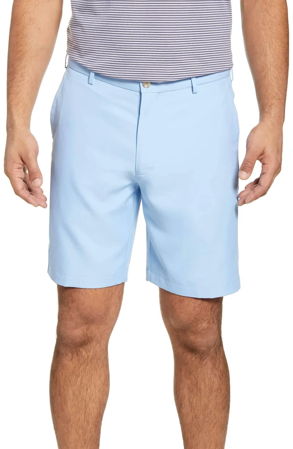 Peter Millar Salem High Drape Performance Shorts Cottage Blue