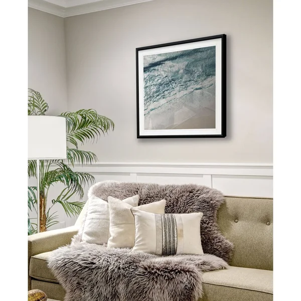 Ocean Detail -Framed Giclee Print - 32x32