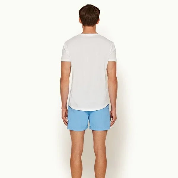 Orlebar Brown Men's Ob-t - White Tailored Fit Crew Neck T-Shirt (Size XS)