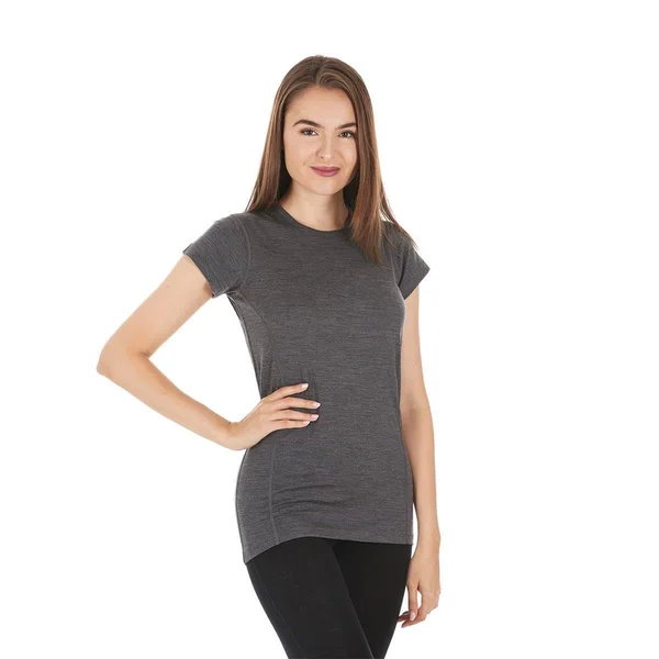Minus33 Merino Wool Women's Appalachia Lightweight Short Sleeve Crew - Radiant Violet, X-Small
