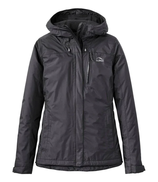 Women's L.L.Bean Trail Model Fleece Lined Rain Jacket