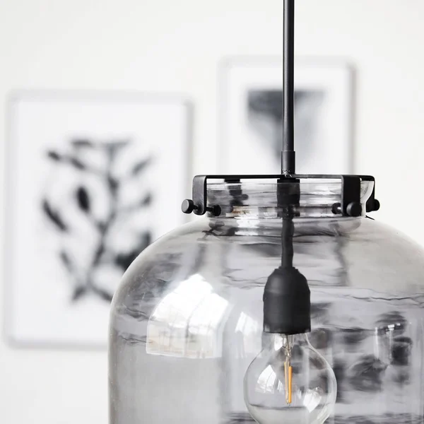 Ball Pendant Lamp Grey - House Doctor Gb0121