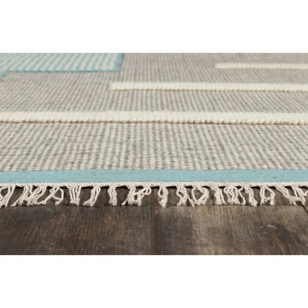 Momeni Karl KRL-1 2&3x22 x 8& Runner Rug - Blue