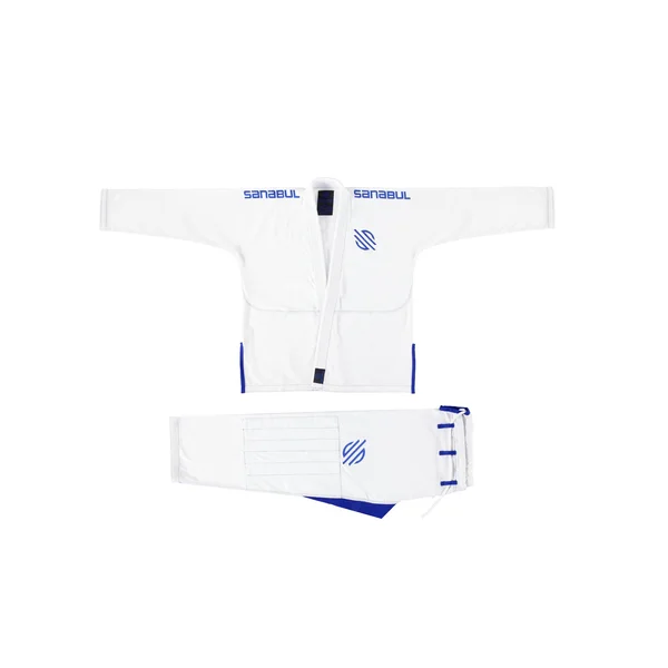 Sanabul Essentials V.2 Ultra Light Pre Shrunk BJJ Jiu Jitsu Gi (Grey - A3) See Special Sizing Guide