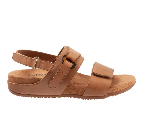 SoftWalk Benissa - Women's Sandal - Tan 6 Medium
