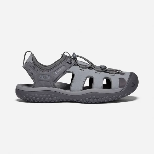 Keen Men's Solr Sandal - 11 - Steel Grey, Magnet