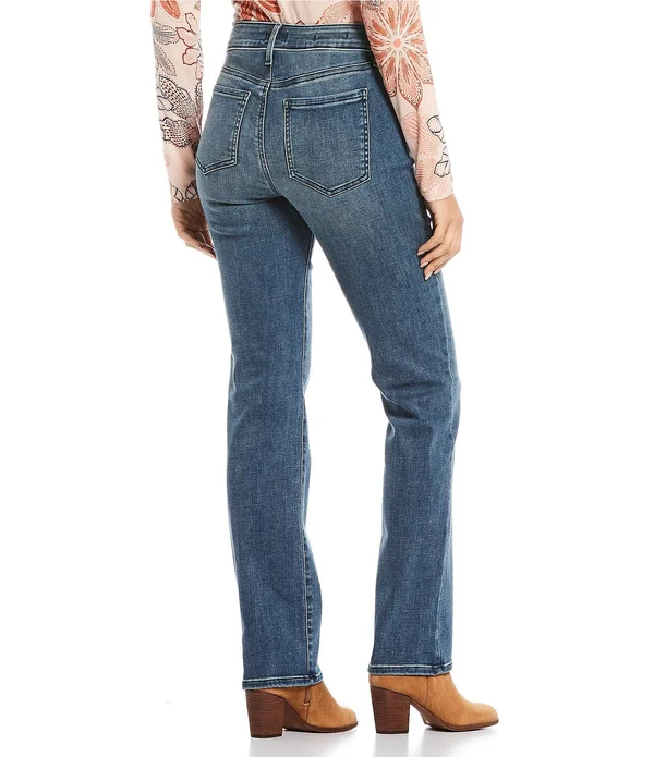 Nydj Marilyn Straight Leg Jeans, Size Reg 6, Lazaro