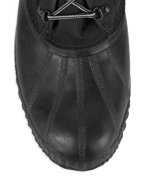 Sorel Cheyanne II Short Nylon Boot - Men's Black/Black, 8.5