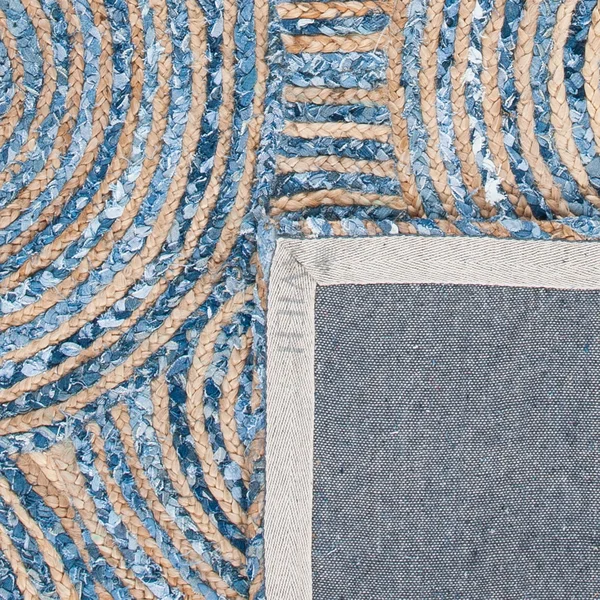 Safavieh Cape Cod CAP603A Area Rug Natural - Denim 4& x 6& Rectangle