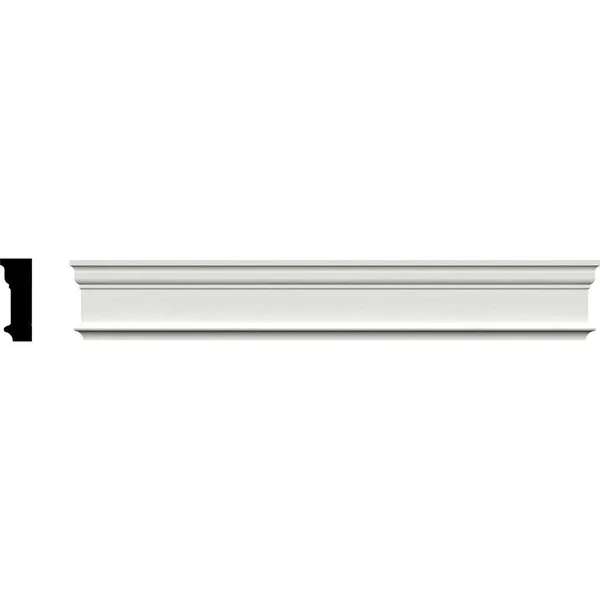 108 inch Bottom Width x 109 1/2 inch Top Width x 4 5/8 inchh x 1 1/8 inchp Holmdel Crosshead