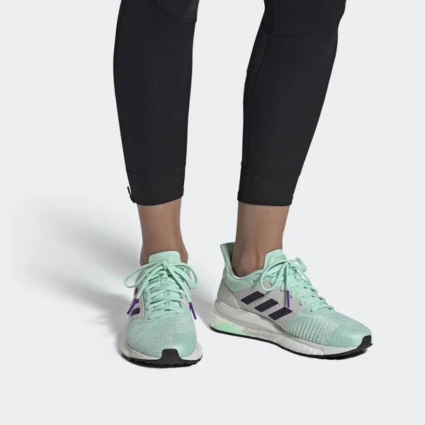 Adidas Solar Glide St White Mint B96308 Size 6.5 Women’s