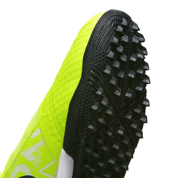 Nike Jr Phantom Venom Academy TF Turf Soccer Shoes Volt - 4.5