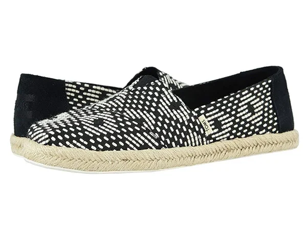 Women's Toms Alpargata Slip-On - Size 11 M - Black