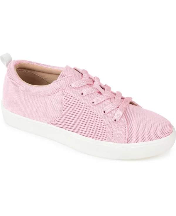 Journee Collection Women's Comfort Foam Kimber Sneakers - Pink
