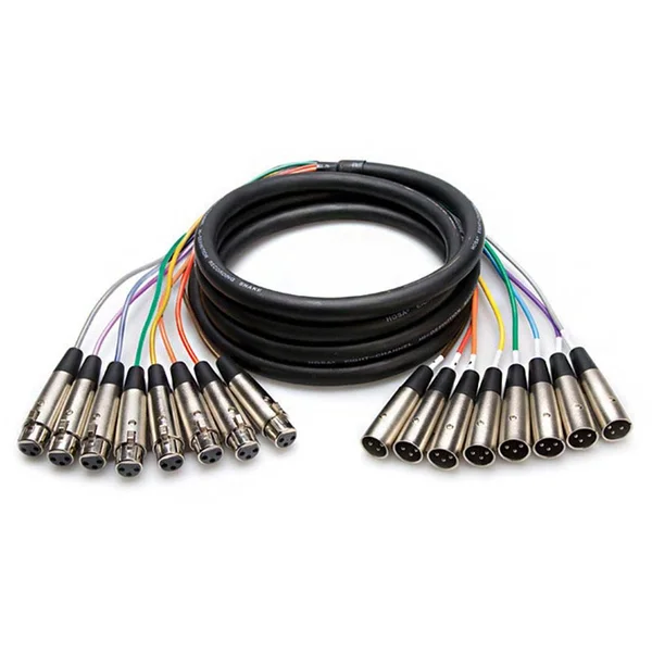 Hosa Audio Recording Snake XLR-807 - Audio cable - 23 ft - M 3 pin XLR to F 3 pin XLR