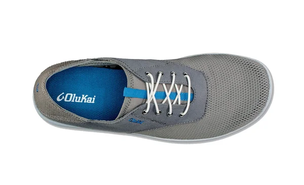 Olukai Men's Nohea Moku - Fog/Charcoal - 13