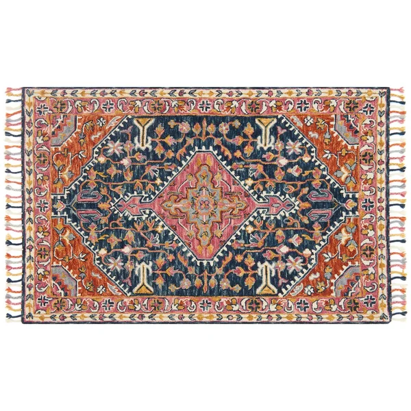 Loloi Zharah ZR-01 7&9x22 x 9&9x22 Navy - Multi Rug