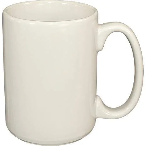 International Tableware 81015-01 American White 13.5 oz Mug - 36, CS