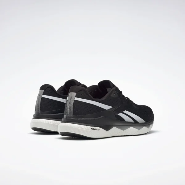 Reebok Floatride Run Fast 2.0 Sneaker, Black/Grey/White, 6