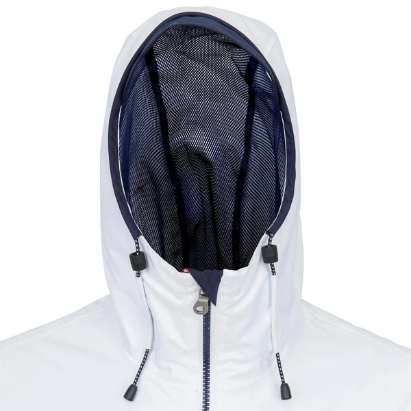 Tribord Women's 100 - Waterproof Sailing Jacket in White/Navy, Size Xs