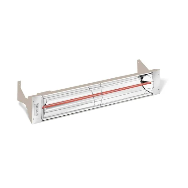 Infratech W-Series 39x22 2000W Single Element Electric Infrared Patio Heater - 480V - Beige - W2048BE