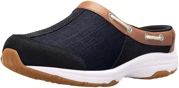 Women's Easy Spirit Travelport Clog, Size 10 WW - Blue
