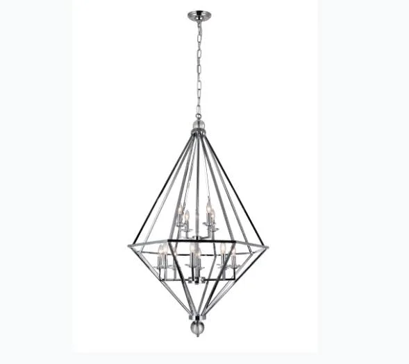 CWI Lighting Eternity 12 Light Chandelier - Chrome