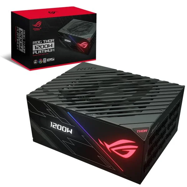 Asus ROG-THOR-1200P 1200W Platinum Power Supply with Aura Sync - OLED