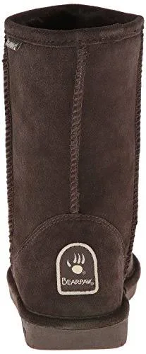 Bearpaw Emma Short Boot - Women's Chocolate - 10.0