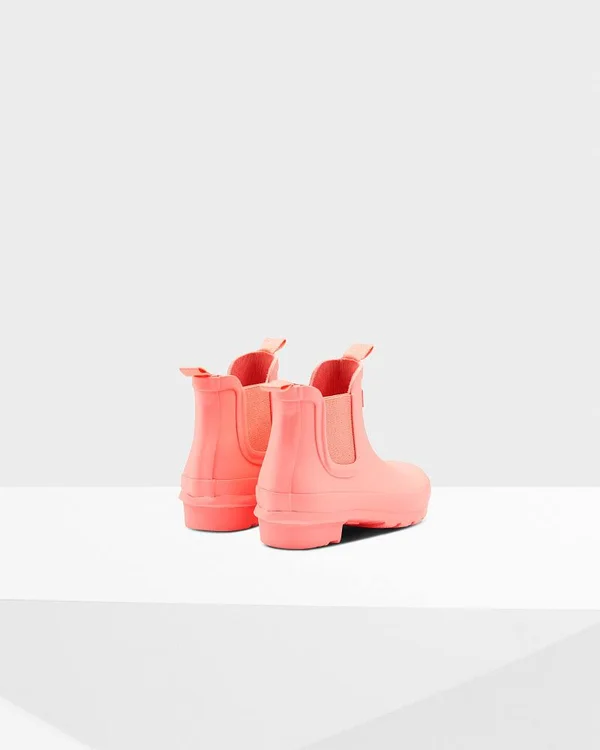 Hunter Original Big Kids Chelsea Boots - Pink - Ankle Boots