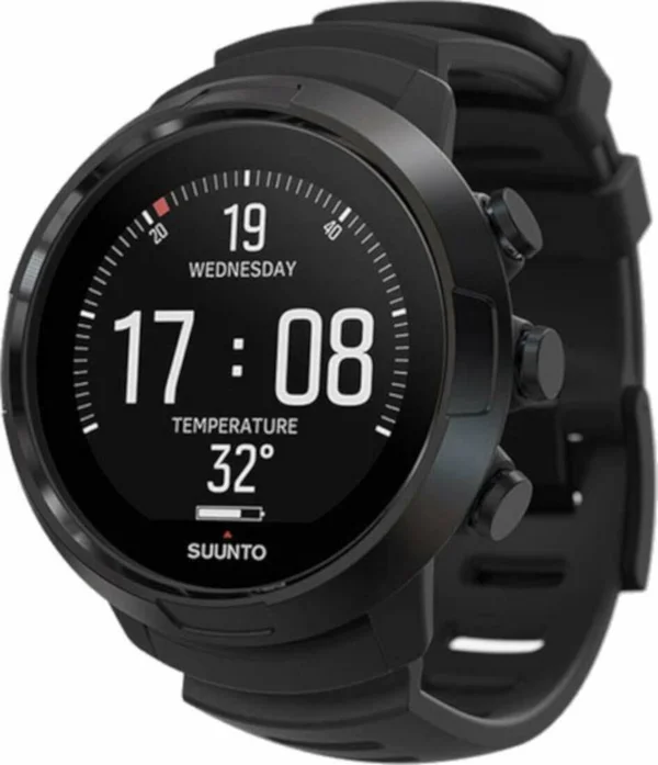 Suunto D5 Dive Computer with USB Cable - All Black