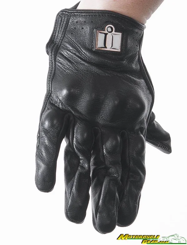 Icon Pursuit Classic Gloves 3XL Black
