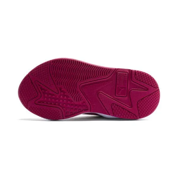 Puma RS-X3 Summer Splash Pink/White Preschool Girls& Shoes, Size: 2.5