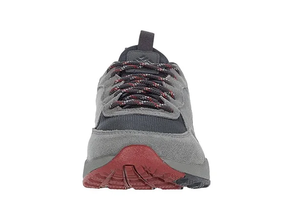 Columbia Men's Pivot Waterproof Shoe - 11 - Shark, Red Element