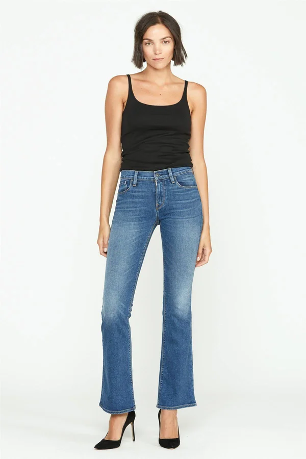 Hudson-Jeans Nico Mid-Rise Bootcut in Gimmick Gimmick, 24