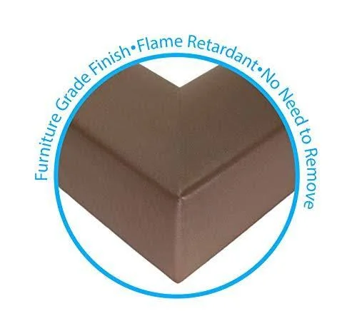 Kidkusion - Fireplace Bumper Pad Brown - 3" x 3"