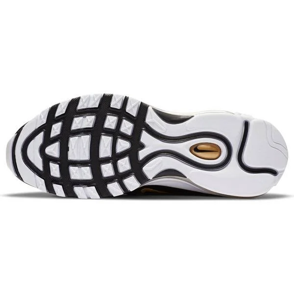 Nike Air Max 97 Black/Gold Grade School Boys& Shoes - Size: 7
