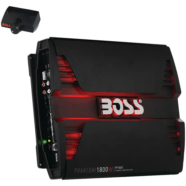 Boss Phantom PF1800 Class AB 4-Channel Car Amplifier - 1800W