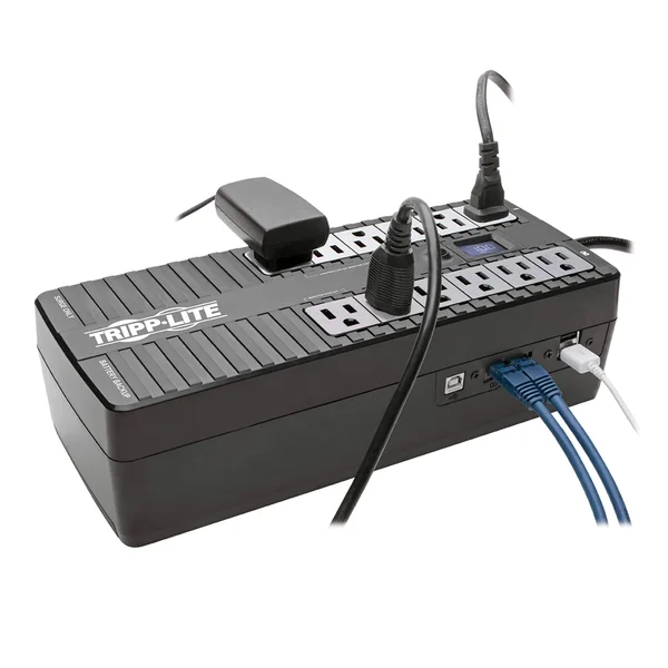 Tripp Lite 900VA UPS Eco Green Desktop 120V USB (ECO900LCDU2)