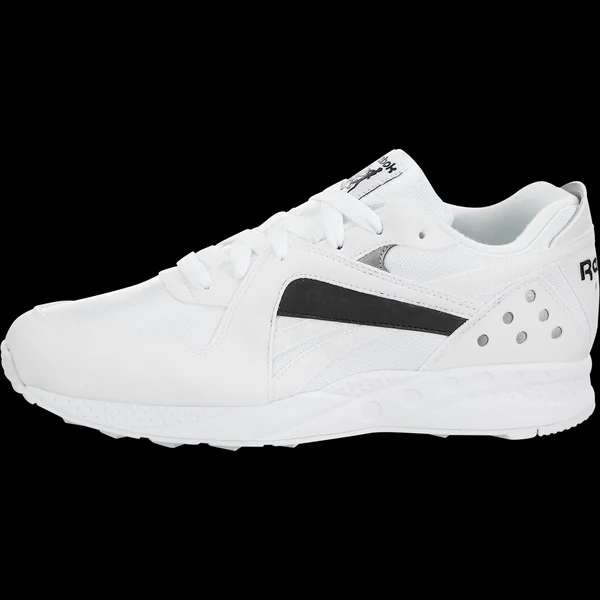 Reebok Mens Pyro Running Fitness Sneakers - White/Black, 13
