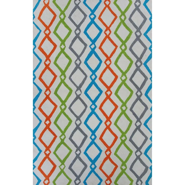 Kas Shelby 6301 Blue Groove Area Rug 5& x 7&