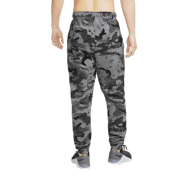 Nike Men's Dri-Fit Camo Training Pants, Large, Black