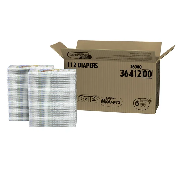 Huggies Little Movers Diapers Size 6 - 112 ct