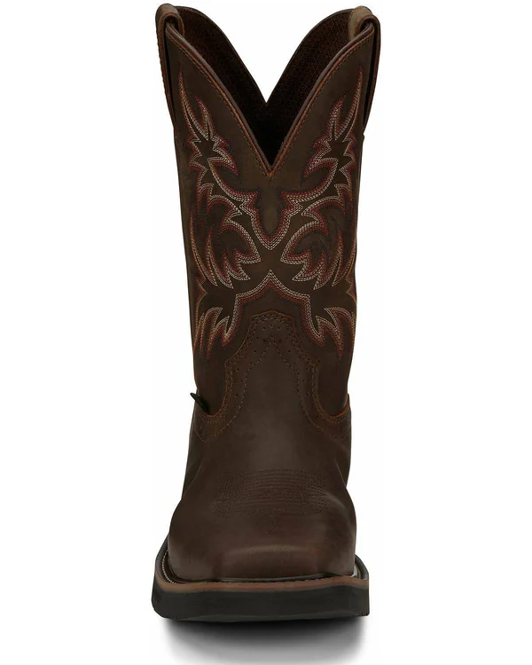 Justin Men's Driller Western Work Boots - Steel Toe