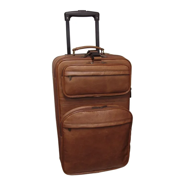 Amerileather Brown Leather 3-Piece Traveler Set