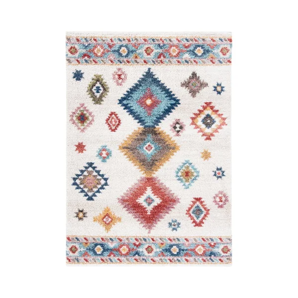 Safavieh Calista Rug Collection CAL142A - Ivory - Blue - 9' x 12'