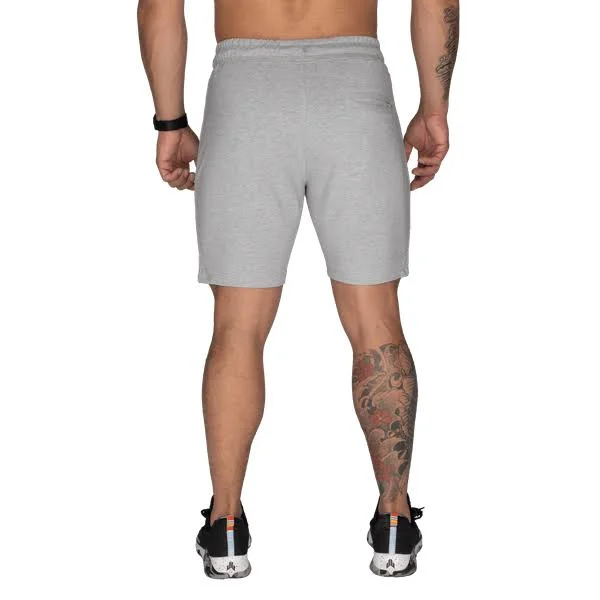 Better Bodies, Men's Tapered Sweatshorts in Grey Size XL