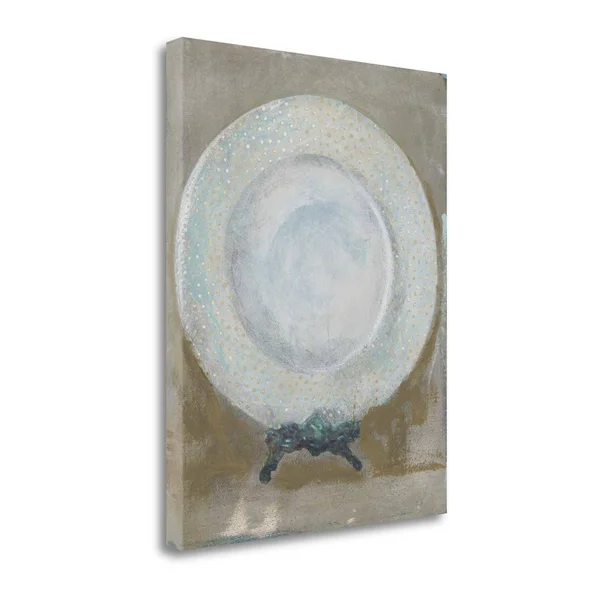 Tangletown Fine Art Dinner Plate I by Andrea Stajan-Ferkul, Giclee Print on Wrap Canvas, 21x22x27x22