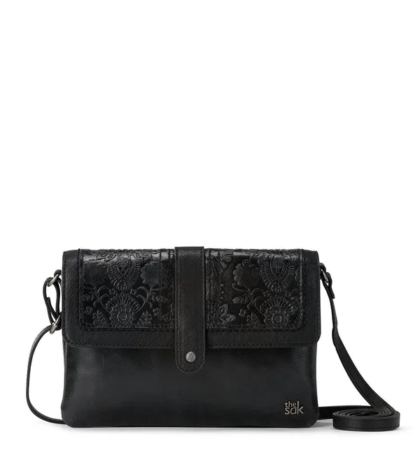 The Sak Loma Flap Crossbody Bag, Meadow Block